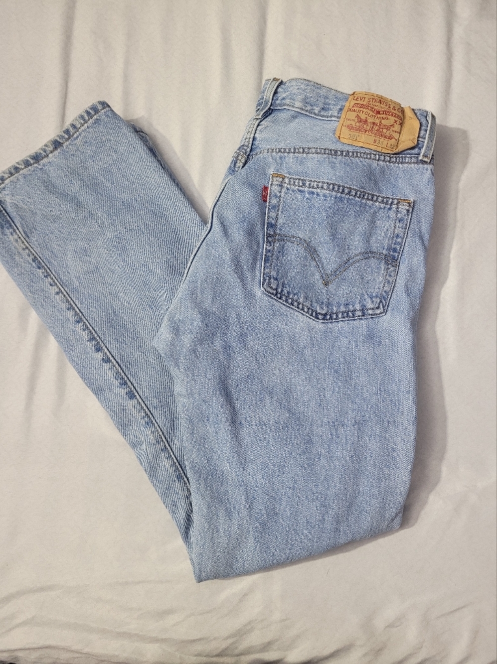Mens Levi's Button Fly Red Tab Jeans